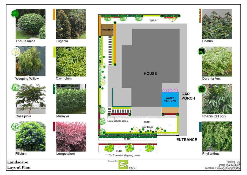 Landscape Layout Plan